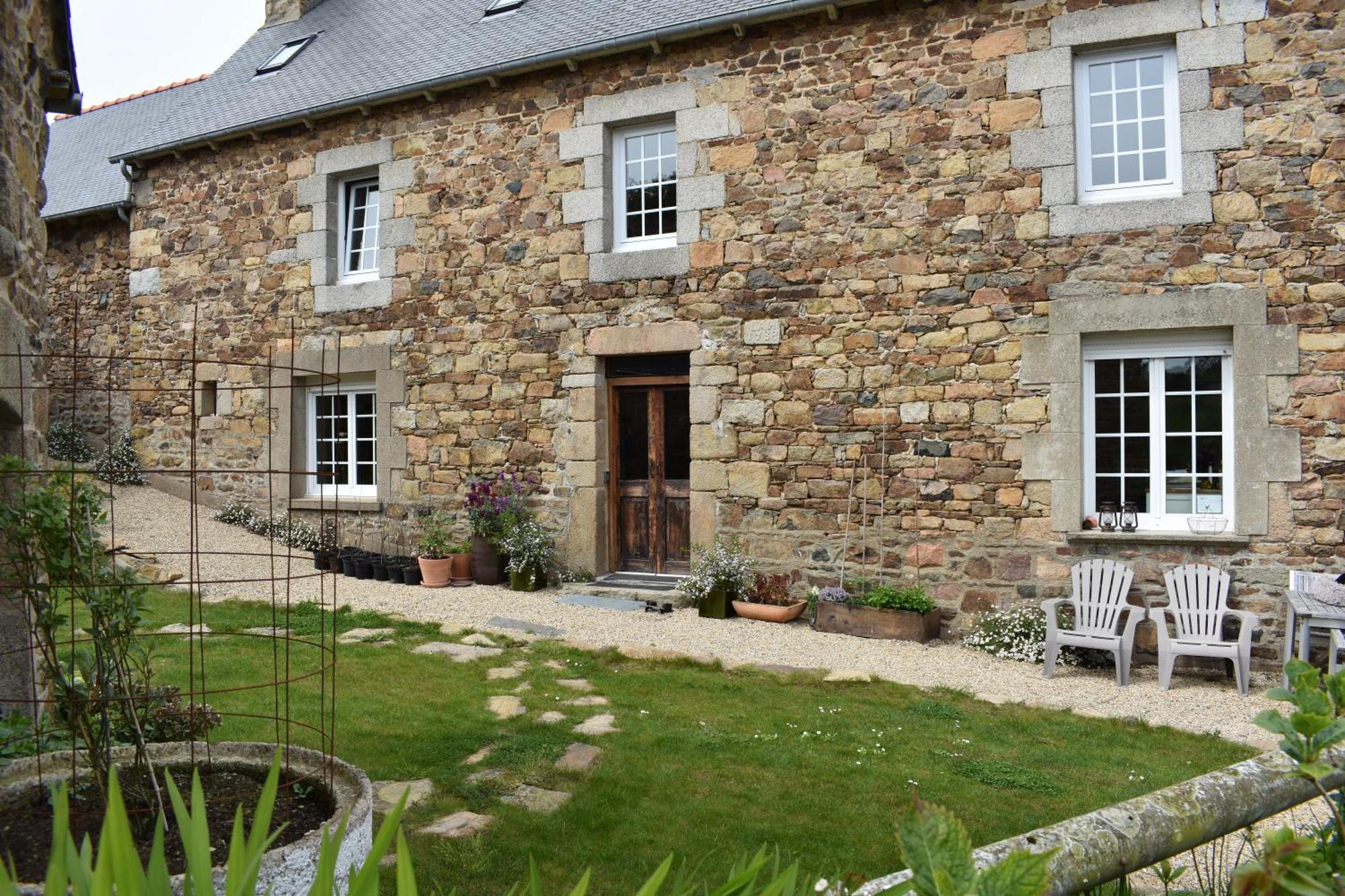 Chambres Et Tables D'Hotes Cornec Ploubazlanec Eksteriør bilde